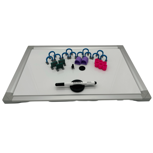 Hoopers Parcours Miniaturfiguren Whiteboard