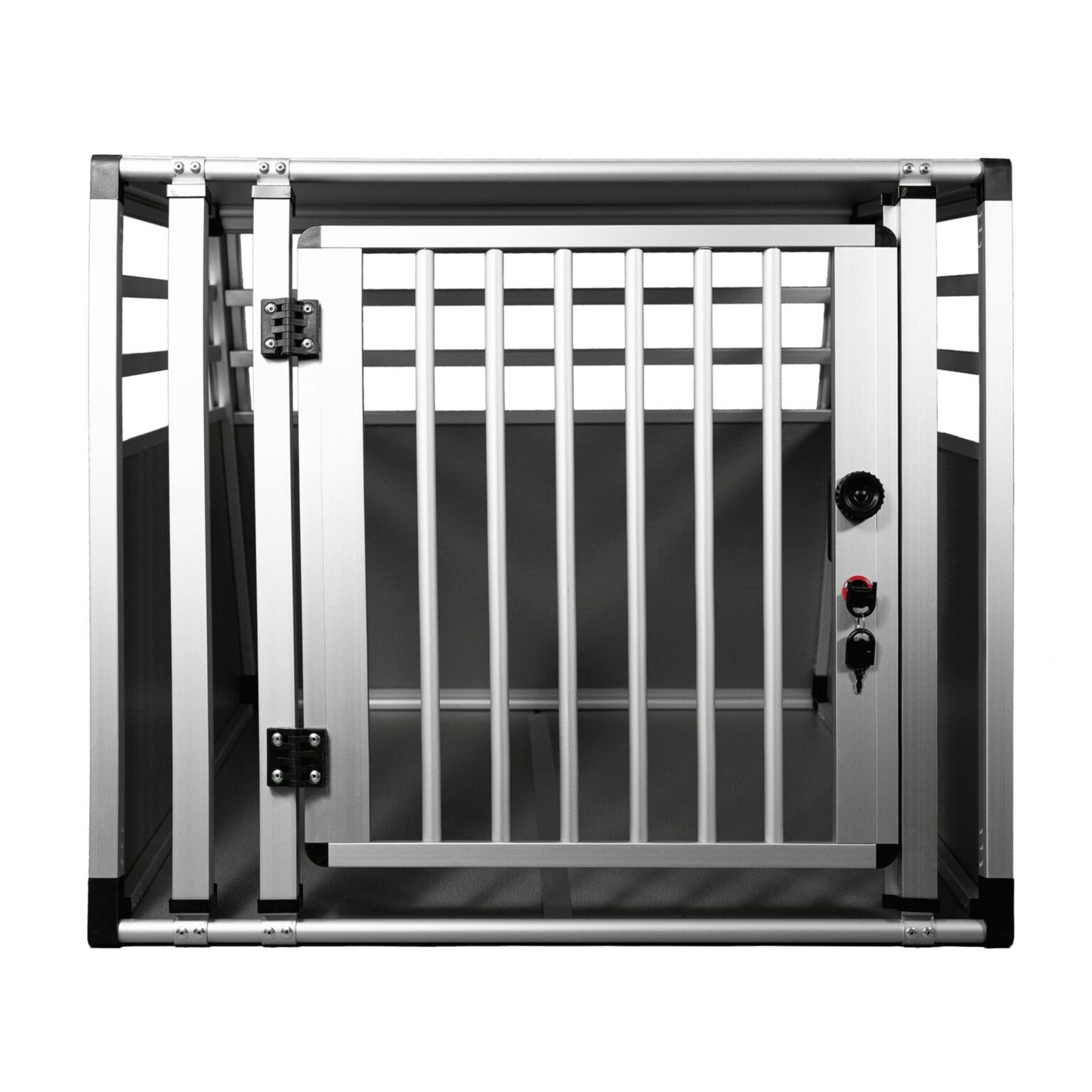 Hundeversum Hundebox Einzelbox Aluminium (Versperrbar)