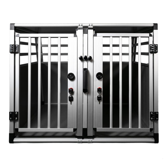 Hundebox_Doppelbox_Ansicht_von_Vorne