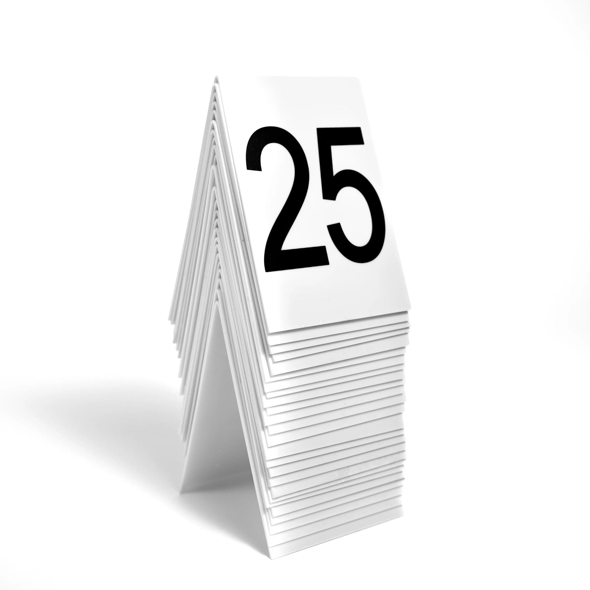 Parcoursnummern Nummernschilder 1-25 Hoopers Agility