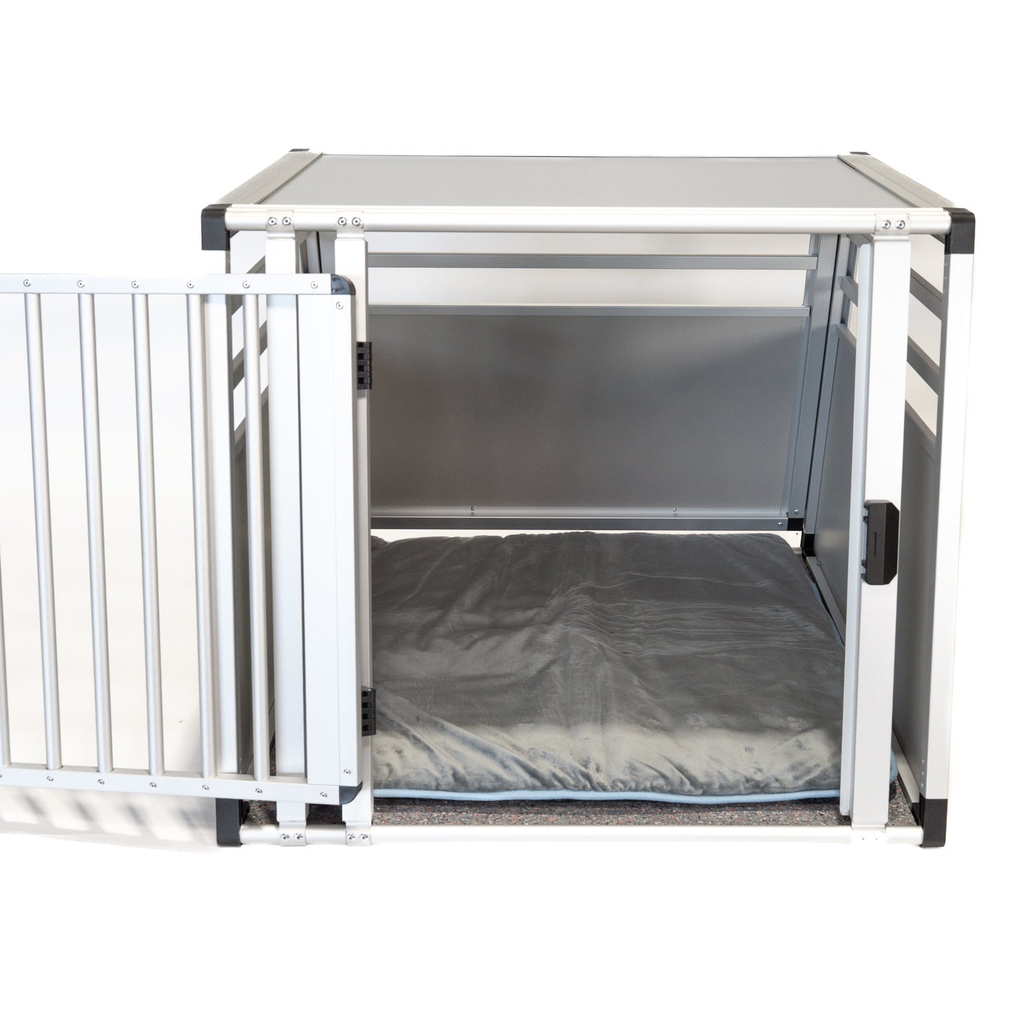 Set: Antirutschmatte (1x) & Hundebett (1x) passend für die Einzelbox