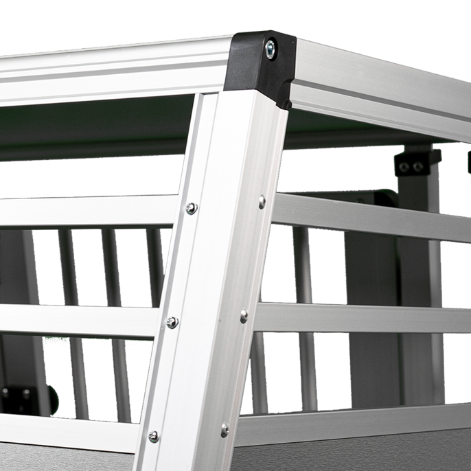 Hundebox Aluminium Aufbau