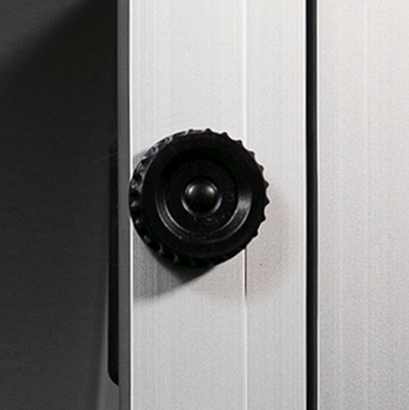 Hundebox Aluminium Drehverschluss