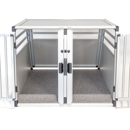 Anti-Slip Mat (2x) Double Crate Premium Non-Slip And Odorless - Custom Fit For The Dog Crate