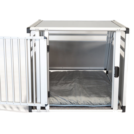 Set: Antirutschmatte (1x) & Hundebett (1x) passend für die Einzelbox