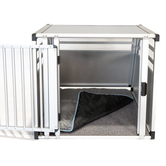 Set: Antirutschmatte (1x) & Hundebett (1x) passend für die Einzelbox